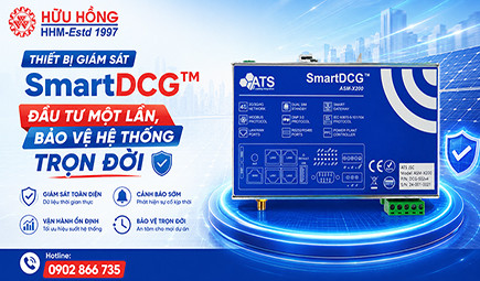 Thiết bị giám sát điện năng lượng mặt trời SmartDCG™: Đầu tư một lần, bảo vệ hệ thống trọn đời