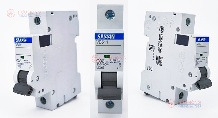 Thiết bị đóng cắt MCB 1 cực - VB511-1P 32A