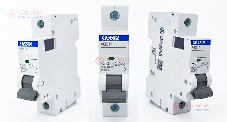 Thiết bị đóng cắt MCB 1 cực - VB511-1P 50A