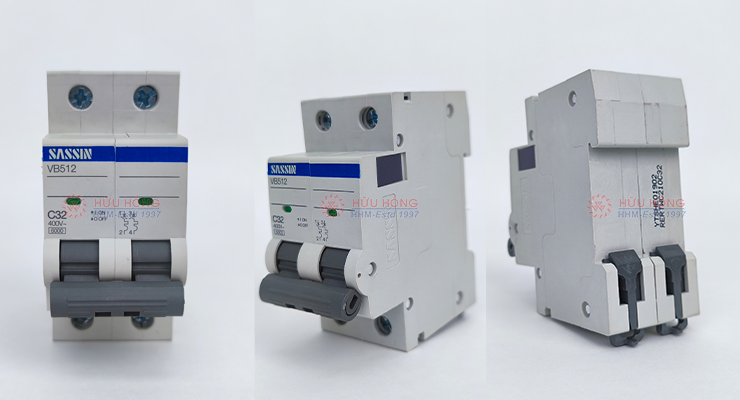 Thiết bị đóng cắt MCB 2 cực - VB512-32A