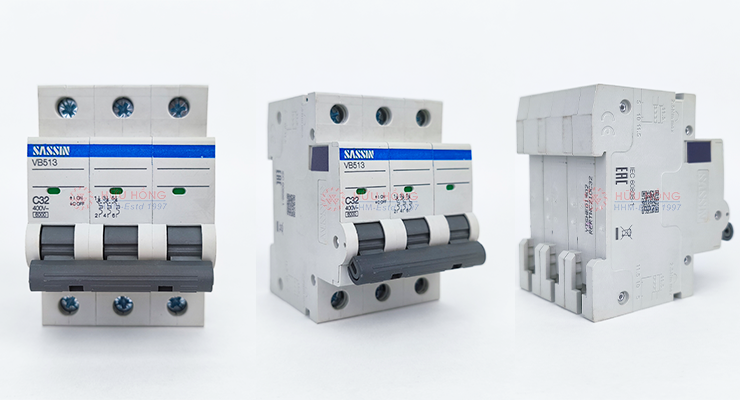 Thiết bị đóng cắt MCB 3 pha 3 cực VB513-32A