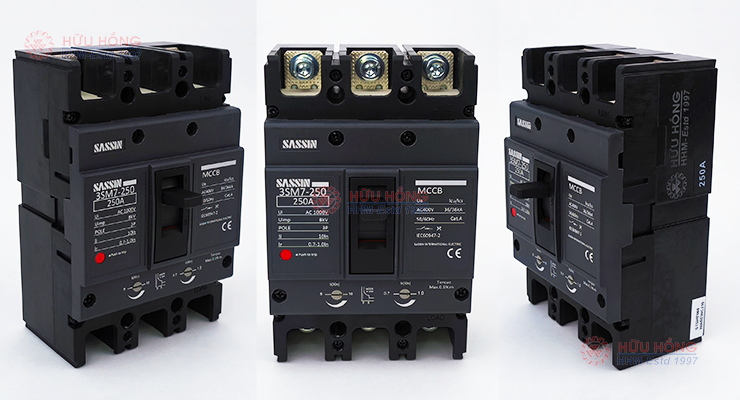 Thiết bị đóng cắt MCCB loại điều chỉnh dòng SASSIN 3SM7-250A
