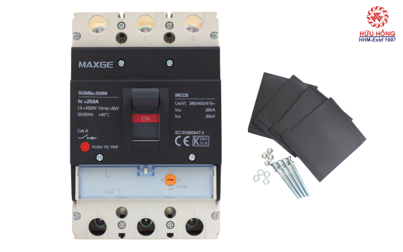 Moulded Case Circuit Breaker Thermal Adjustable Type SGM6s-250M (EVN Standard)