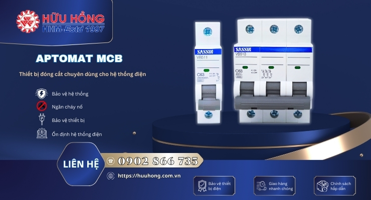 thiết bị đóng cắt Aptomat MCB bảo vệ hệ thống điện như thế nào