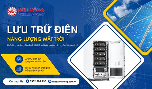 BESS - Lưu trữ năng lượng mặt trời thông minh - Sử dụng điện linh hoạt 24/7