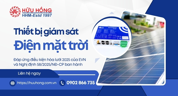 Giám sát điện mặt trời chuẩn nghị định 58/2025 với SmartDCG