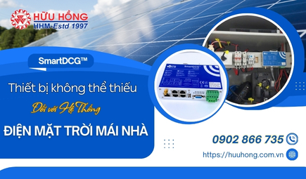 Điện Mặt Trời Mái Nhà Không Thể Thiếu Thiết Bị Giám Sát SmartDCG™