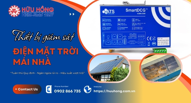 Điện Mặt Trời Mái Nhà Không Thể Thiếu Thiết Bị Giám Sát SmartDCG™