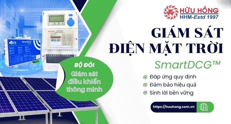 giải pháp giám sát điều khiển điện mặt trời chuẩn EVN