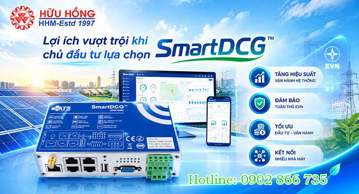 Giải pháp giám sát và điều khiển công suất điện mặt trời đáp ứng 100% tiêu chuẩn kết nối EVN