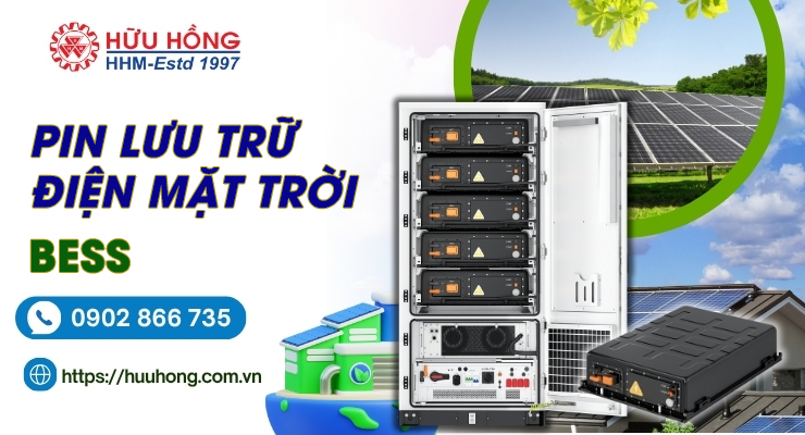 giải pháp lưu trữ điện mặt trời