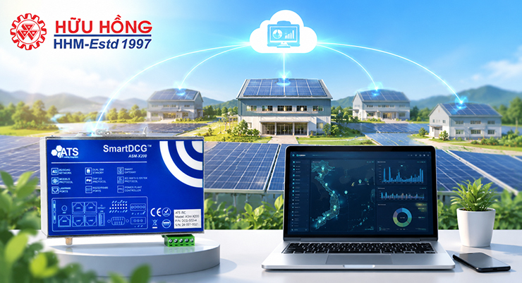 Giải pháp quản lý nhiều nhà máy điện mặt trời bằng SmartDCG đồng bộ và tối ưu vận hành