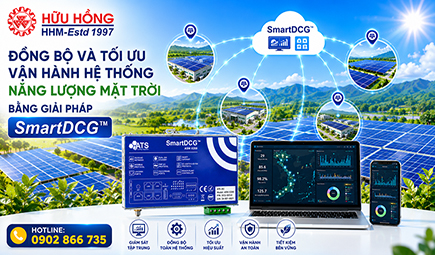 Quản lý nhiều nhà máy điện mặt trời với SmartDCG™ - Đồng bộ và tối ưu vận hành