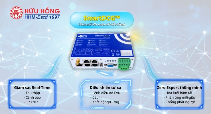 Thiết bị giám sát điểu khiển SmartDCG hiện đại