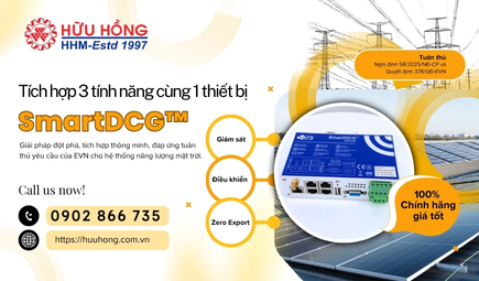Giám sát - Điều khiển - Zero Export trong cùng một thiết bị SmartDCG™