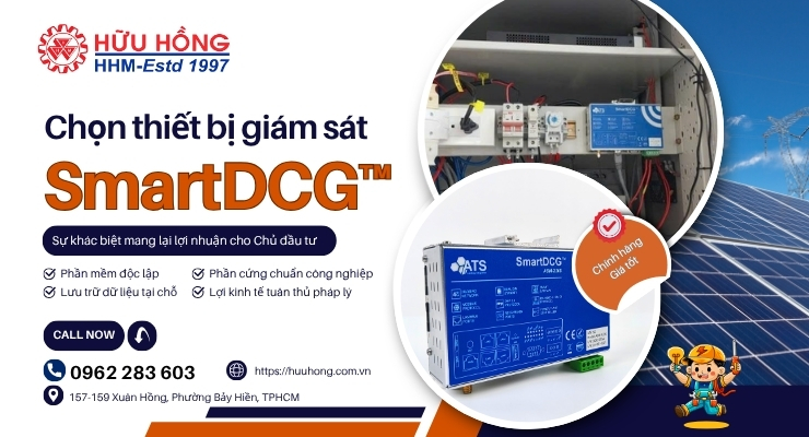 Thiết bị giám sát điểu khiển SmartDCG hiện đại