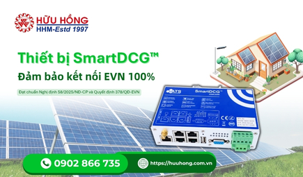 Hệ thống Solar không thể kết nối EVN? Đã có thiết bị SmartDCG™ giải quyết vấn đề cho bạn