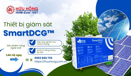 Hệ thống năng lượng mặt trời từ 100kW cần ngay giải pháp giám sát SmartDCG™ chuẩn Quyết định 378