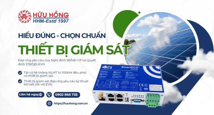 hiểu đúng chọn chuẩn thiết bị giám sát điện mặt trời chuẩn nghị định 58