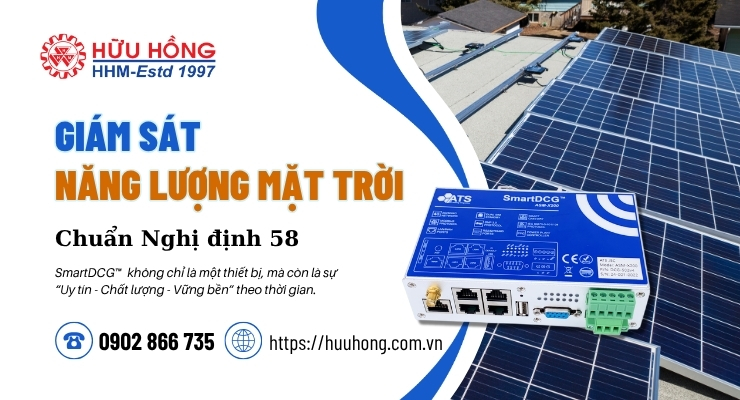 thiết bị giám sát năng lượng mặt trời chuẩn quy định EVN