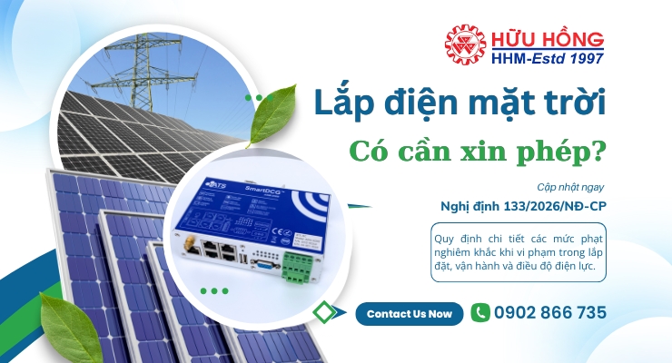 Lắp điện mặt trời có cần xin phép Cập nhật quy định mới nhất 2026
