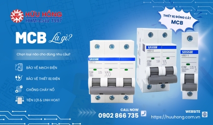 MCB là gì? Tại sao 99% hệ thống điện đều phải có thiết bị đóng cắt MCB?