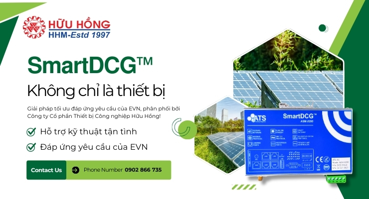 SmartDCG không chỉ là thiết bị quản lý năng lượng mặt trời