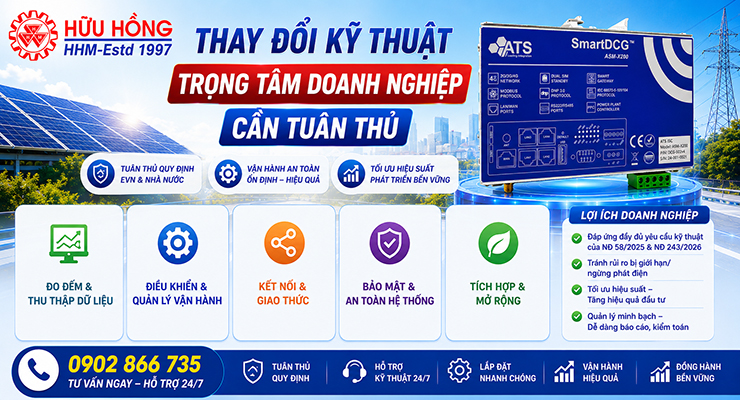 Quy định thiết bị giám sát solar mới nhất theo Nghị định 243/2026NĐ-CP sửa đổi NĐ 58/2025