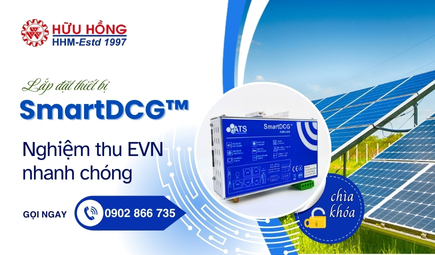 Sở hữu thiết bị giám sát SmartDCG™ - Gấp rút nghiệm thu hệ thống điện mặt trời