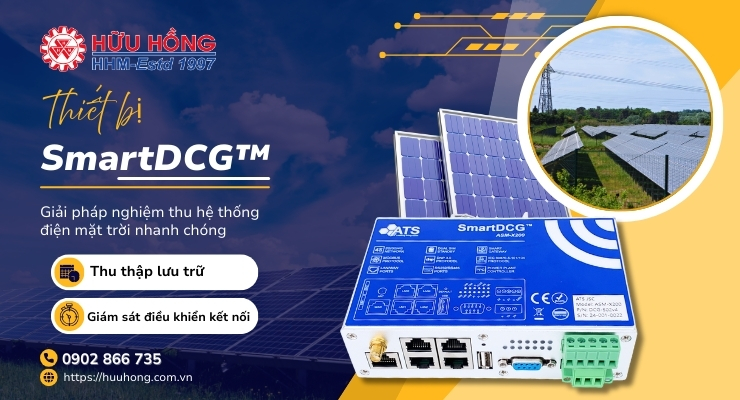 Thiết bị giám sát điều khiển SmartDCG giúp chủ đầu tư nhanh chóng nghiệm thu với EVN