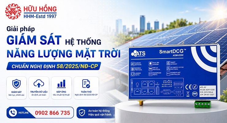 Thiết bị giám sát SmartDCG - Giải pháp an toàn cho hệ thống điện mặt trời mái nhà từ 100kW