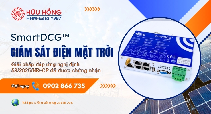 thiết bị giám sát điện mặt trời được EVN chứng nhận
