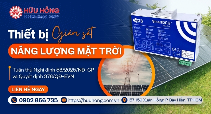 Thiết bị giám sát SmartDCG đáp ứng yêu cầu Nghị định 58/2025/NĐ-CP và yêu cầu kỹ thuật của EVN theo quyết định 378/QĐ-EVN