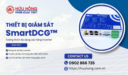 Thiết bị giám sát SmartDCG™ – Giải pháp điều khiển điện mặt trời tương thích đa Inverter