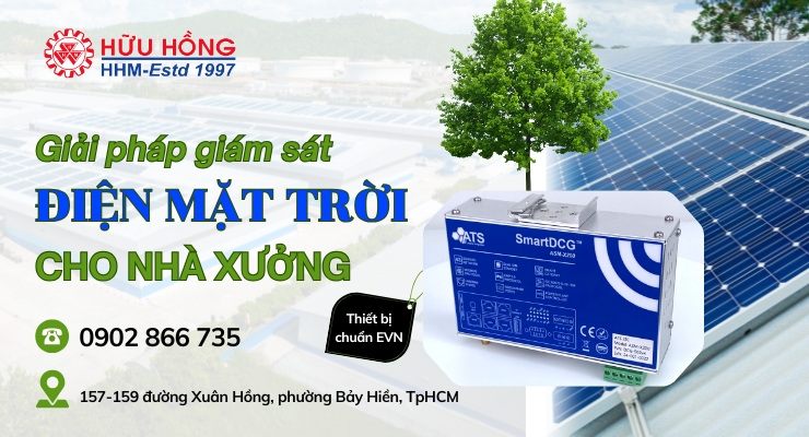 Thiết bị giám sát điện mặt trời nhà xưởng SmartDCG™ - Chuẩn kết nối EVN