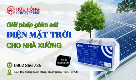Thiết bị giám sát điện mặt trời nhà xưởng SmartDCG™ - Chuẩn kết nối EVN