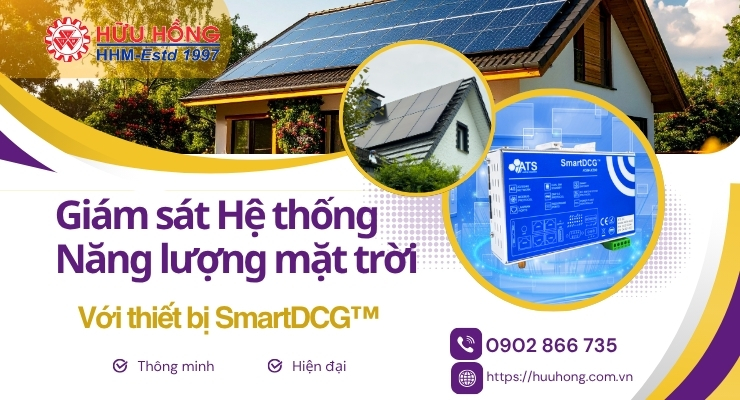 Thiết bị giám sát năng lượng mặt trời từ xa cho hệ thống Solar