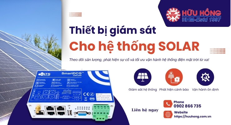 Thiết bị giám sát năng lượng mặt trời từ xa cho hệ thống Solar
