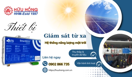 Thiết bị giám sát năng lượng mặt trời từ xa cho hệ thống Solar