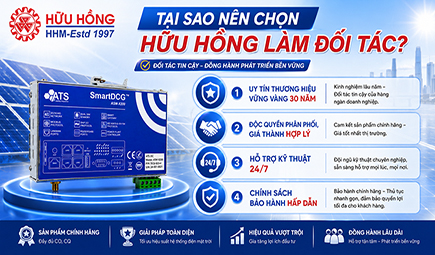 Tối ưu hiệu suất 99% - Giải pháp giám sát điện mặt trời độc quyền từ Hữu Hồng