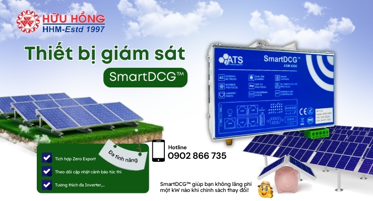 Từ Zero Export đến Smart Export Cách SmartDCG™ giúp bạn không lãng phí một kW nào khi chính sách thay đổi