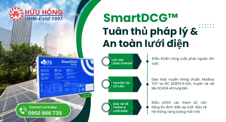 thiết bị giám sát điều khiển hệ thống điện mặt trời