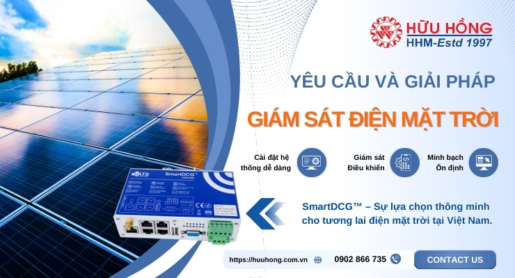 giám sát điều khiển điện mặt trời