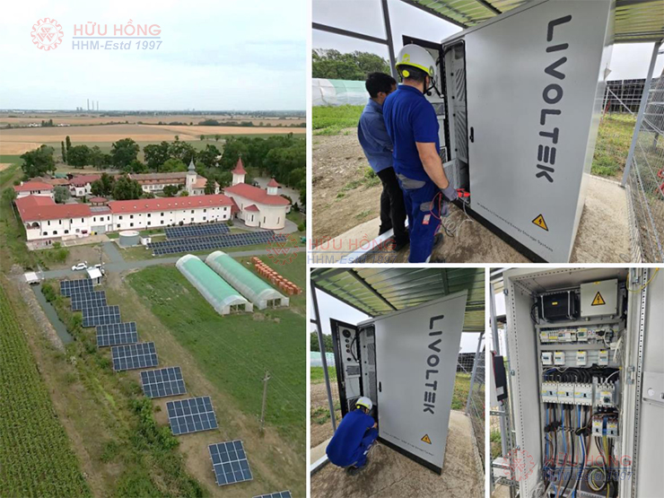dự án tại Romania - dung lượng BESS 100kW-225kWh