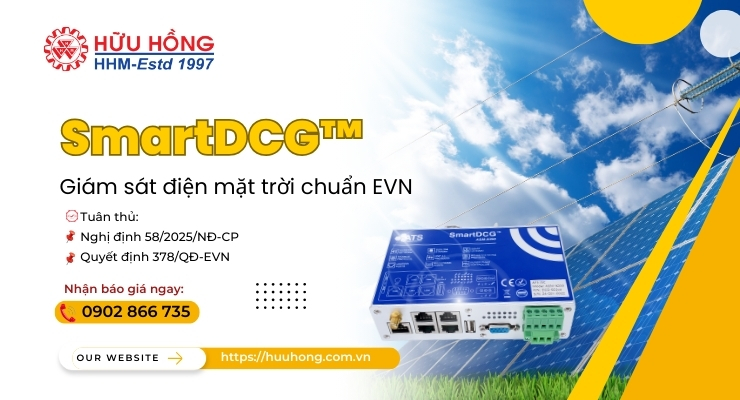 thiết bị giám sát điện mặt trời SmartDCG