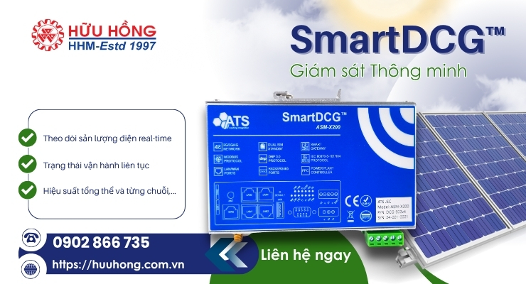 tại sao hệ thống điện mặt trời cần thiết bị giám sát SmartDCG thông minh