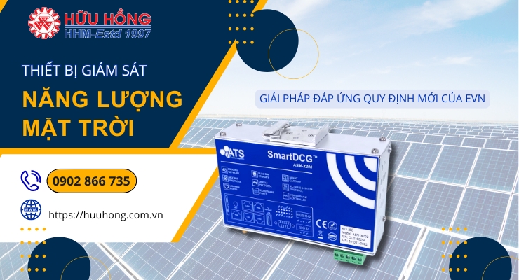 Thiết bị giám sát hệ thống năng lượng mặt trời chuẩn EVN