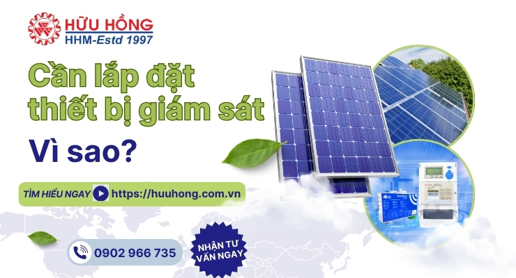 vì sao cần lắp đặt thiết bị giám sát điện mặt trời