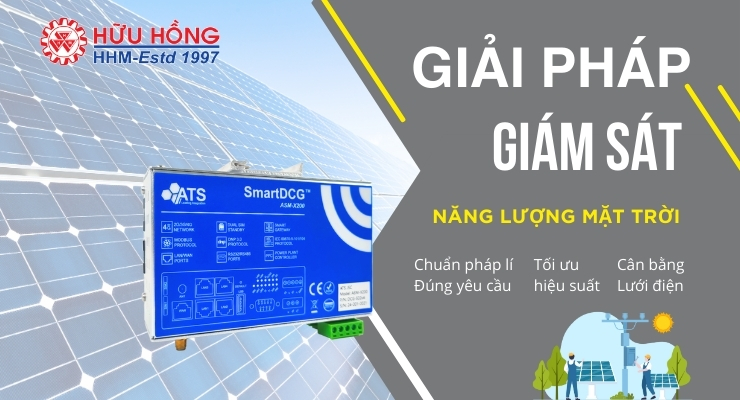 Giải pháp giám sát toàn diện cho điện năng lượng mặt trời