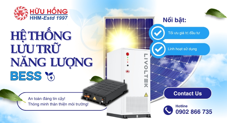 Hệ thống pin lưu trữ năng lượng mặt trời BESS